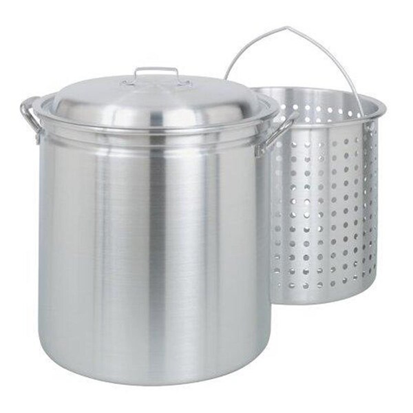 Barbour Bayou Classic Fryer-Steamer With Lid And Basket - 60 Quart - 4060
