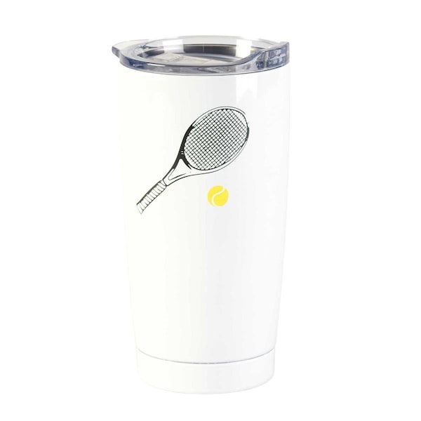 Dicksons 20 oz Tennis Play Hard Pray Harder Tumbler - SSTUMW-134