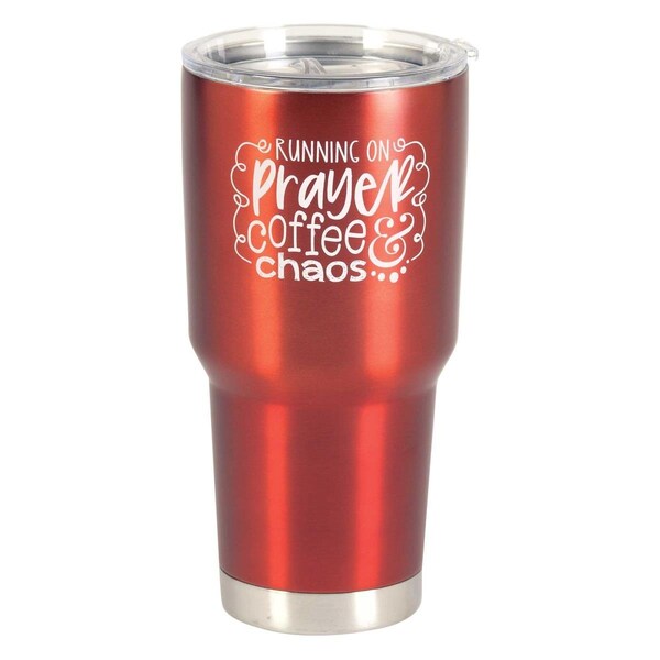 Dicksons Tumbler Running Prayer Coffee Red 30 oz - SSTUM30R-8