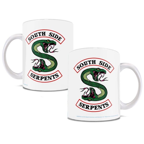 Trend Setters Riverdale South Side Serpents White Ceramic Mug - TR127212