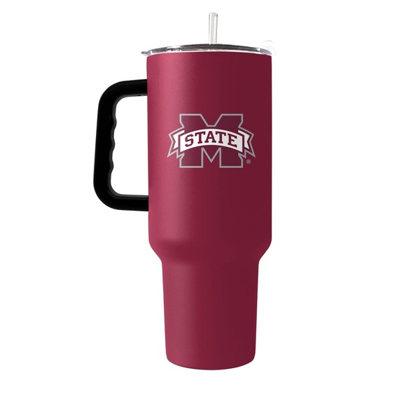 Logo Brands Mississippi State 40oz Flipside Powder Coat Tumbler - 177-S40PT-34