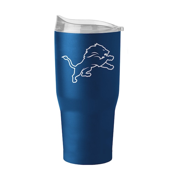 Logo Brands Detroit Lions 30oz Flipside Powder Coat Tumbler - 611-S30PT-34