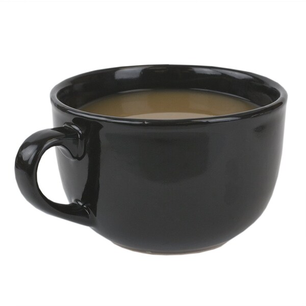 Hds Trading Jumbo 22 oz Ceramic Mug, Black - ZOR95892