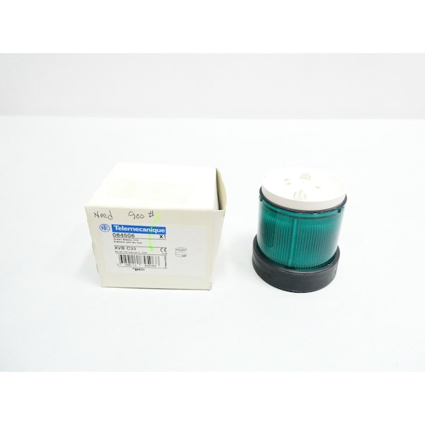 Unidad constante verde del módulo de luz de 12-230V-AC - XVB C33 084506 de sensores Telemecanique.