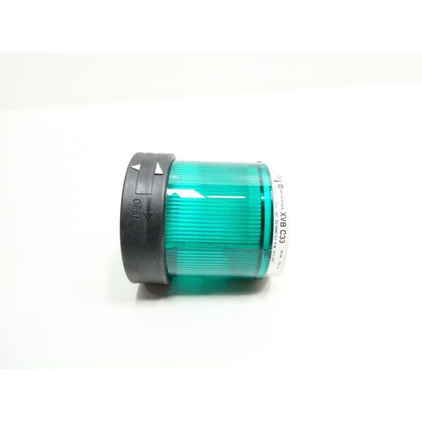 Unidad constante verde del módulo de luz de 12-230V-AC - XVB C33 084506 de sensores Telemecanique.
