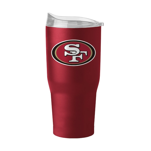 Logo Brands San Francisco 49ers 30oz Flipside Powder Coat Tumbler - 627-S30PT-34