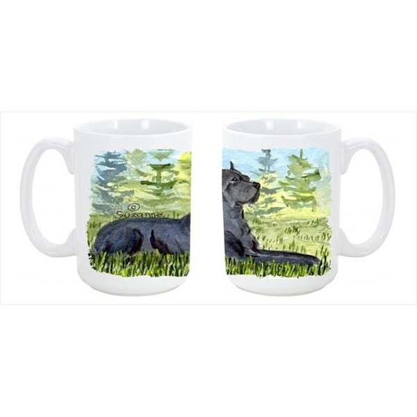 Carolines Treasures Carolines Treasures SS8682CM15 Cane Corso Dishwasher Safe Microwavable Ceramic Coffee Mug 15 oz. - SS8682CM15