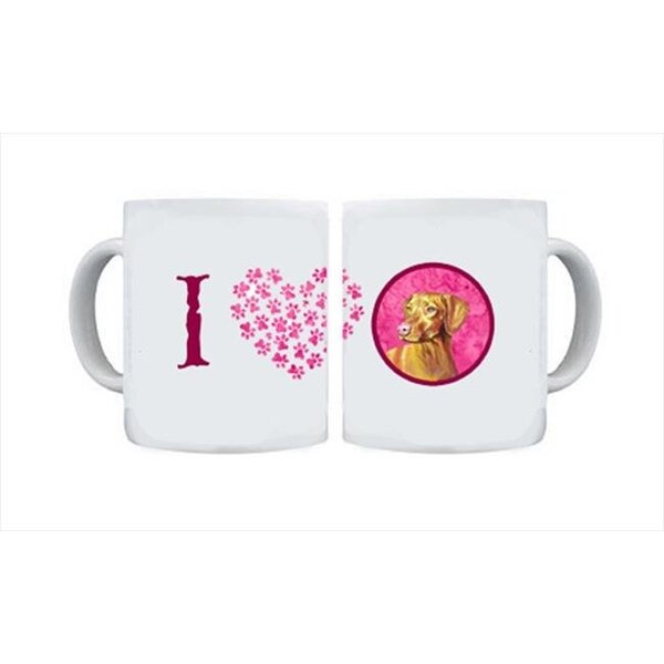 Carolines Treasures Carolines Treasures LH9370PK-CM15 15 oz. Vizsla Dishwasher Safe Microwavable Ceramic Coffee Mug - LH9370PK-CM15