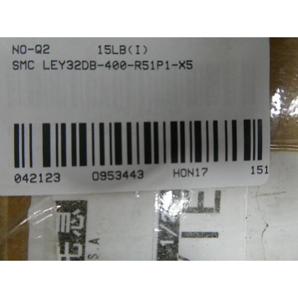 Piezas y accesorios de robot actuador eléctrico SMC - LEY32DB-400-R51P1-X5