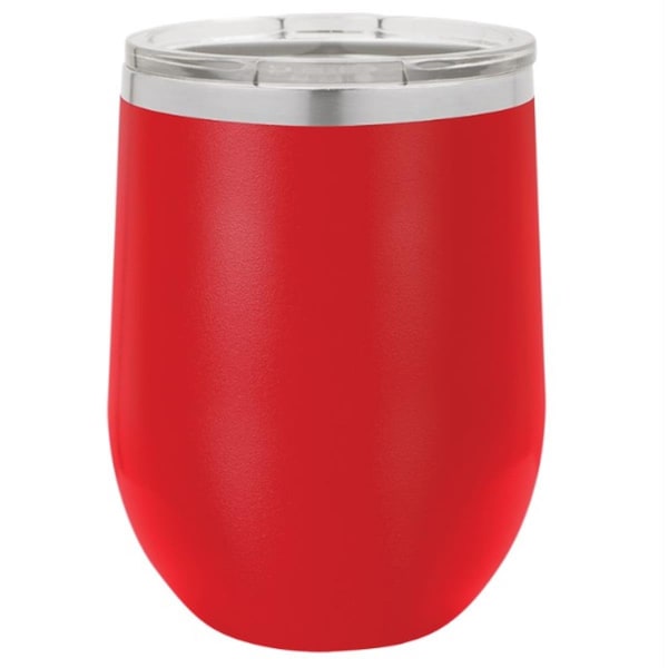 Anales 12 oz Stainless Steel Polar Camel Stemless Wine Tumbler; Red - AN2803569