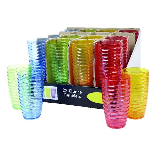Chef Craft Chef Craft 22 oz Assorted BPA Free Tumbler - 21729