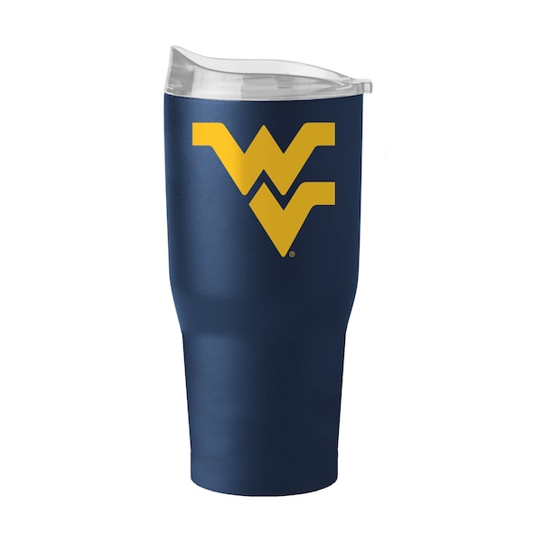 Logo Brands West Virginia 30oz Flipside Powder Coat Tumbler - 239-S30PT-34