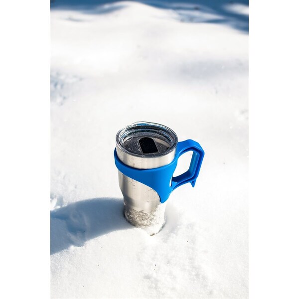 Camco CARIBOU, TUMBLER HANDLE, 30OZ, BLUE - 51925