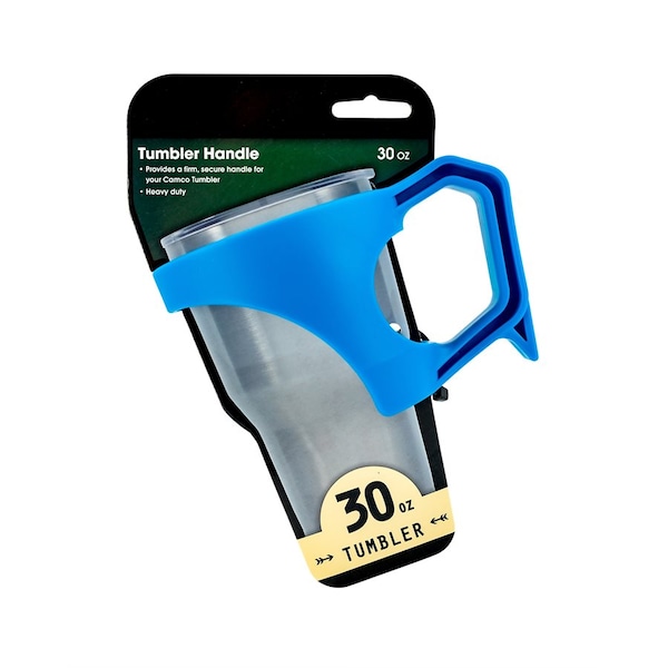 Camco CARIBOU, TUMBLER HANDLE, 30OZ, BLUE - 51925