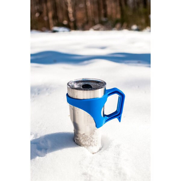 Camco CARIBOU, TUMBLER HANDLE, 30OZ, BLUE - 51925