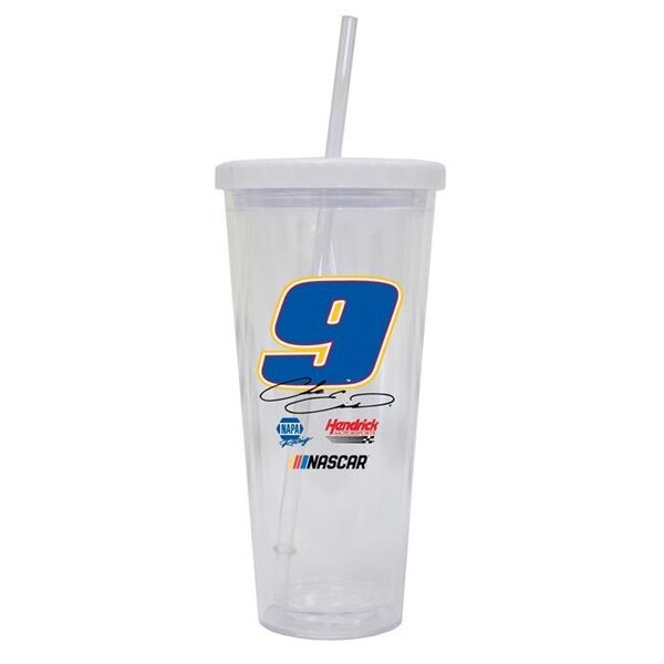 R & R Imports R & R Imports TB2-N-CHE20 24 oz Chase Elliott No.20 Straw Tumbler - TB2-N-CHE20