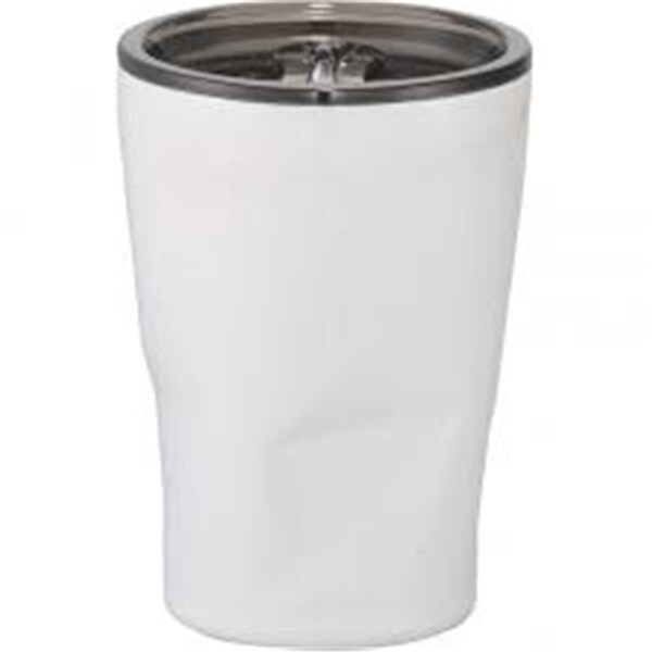 G.S.I Sports 63359 12 oz Glacier Stainless Steel Tumbler, White - G6A-63359