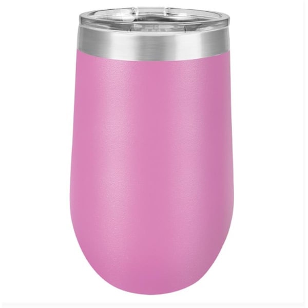 Anales 16 oz Stainless Steel Polar Camel Stemless Tumblers; Lite Purple - AN2810805