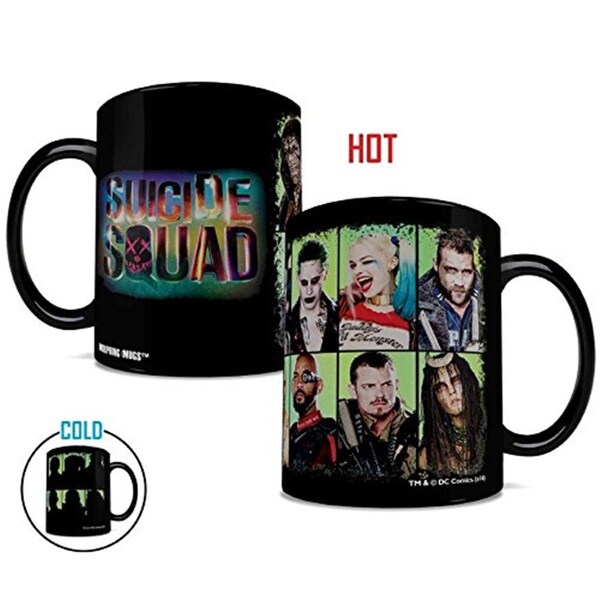 Trend Setters 15oz Suicide Squad Worst Heroes Ever Clue Morphing Mugs Heat-Sensitive Mug - MMUGC404