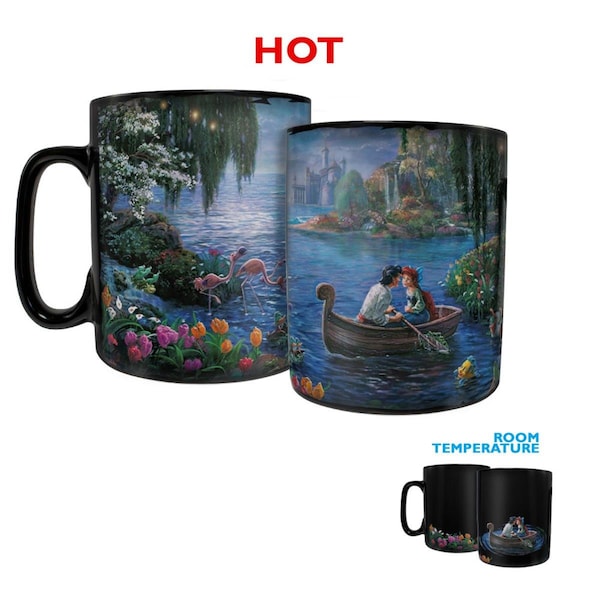 Trend Setters Thomas Kinkade the Little Mermaid II Clue Morphing Heat-Sensitive Mug - TR127230