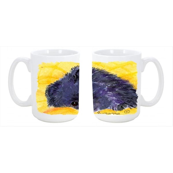 Carolines Treasures Pomeranian Dishwasher Safe Microwavable Ceramic Coffee Mug 15 oz. - SS8839CM15