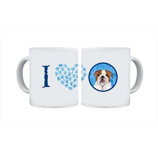 Carolines Treasures Carolines Treasures SS4760-BU-CM15 15 oz. Bulldog English Dishwasher Safe Microwavable Ceramic Coffee Mug - SS4760-BU-CM15