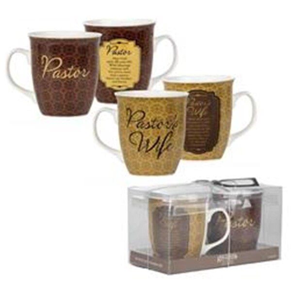 Dicksons Pastor And Pastor's Wife Ceramic Mug Set - MUG-317