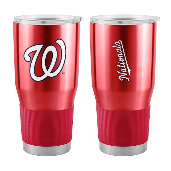 Logo Brands Washington Nat'ls Gameday 30oz Stainless Tumbler - 518-S30T-1