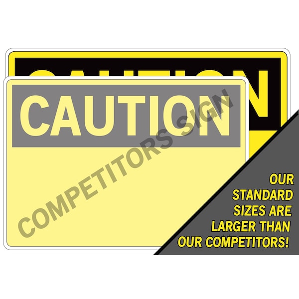 Vestil Aluminum Composite Sign, 9-1/2" Height, 12-1/2" Width, Aluminum Composite, Rectangle, Spanish - SI-C-50-B-AC-130-S