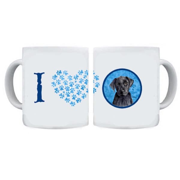 Carolines Treasures 15 oz. Labrador Dishwasher Safe Microwavable Ceramic Coffee Mug - SC9136BU-CM15