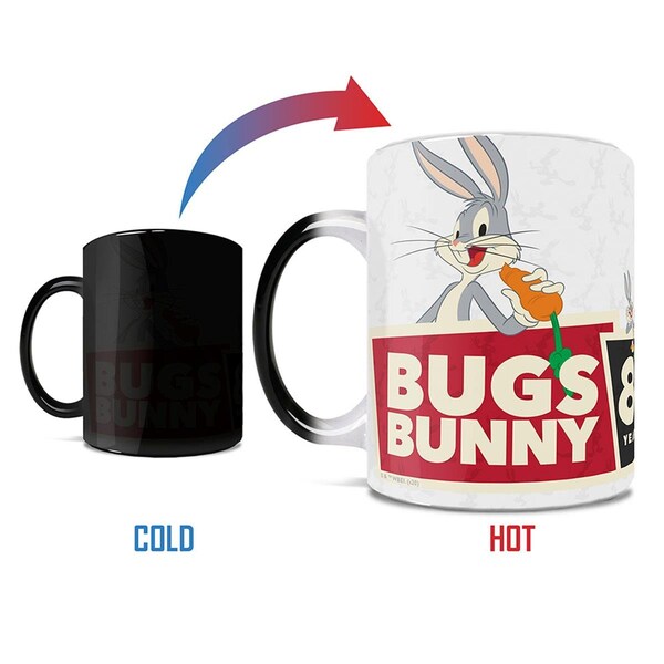 Trend Setters Looney Tunes Bugs Bunny 80th Morphing Mugs Heat-Sensitive Mug - MMUG1134