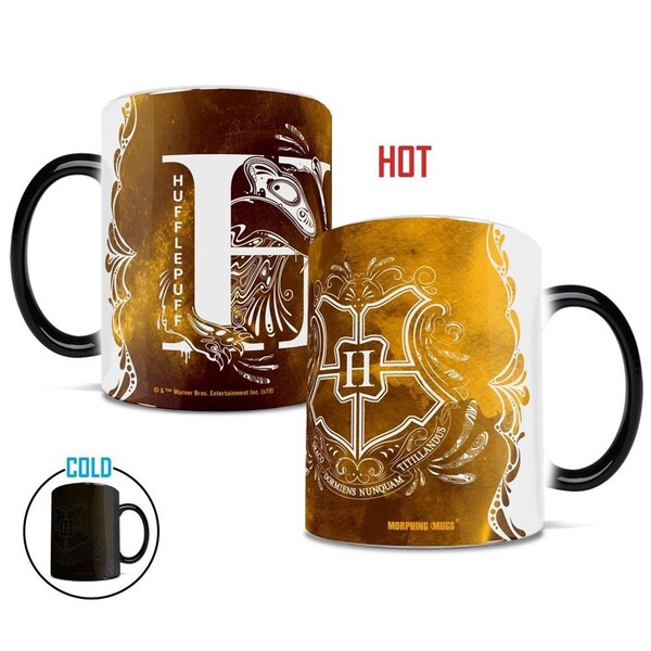 Trend Setters Harry Potter Aguamenti Hufflepuff Morphing Heat-Sensitive Mug - TR127221