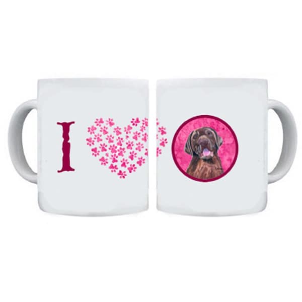 Carolines Treasures 15 oz. Labrador Dishwasher Safe Microwavable Ceramic Coffee Mug - SC9127PK-CM15