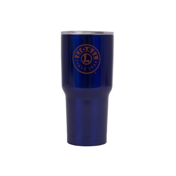 Lionel Double Walled Stainless Steel Tumbler, Blue - LNL941060
