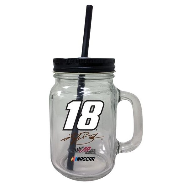 R & R Imports R & R Imports TBM2-N-KYB20 Kyle Busch No.20 Mason Jar Tumbler - Pack of 2 - TBM2-N-KYB20