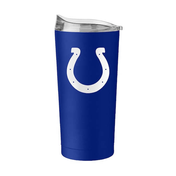 Logo Brands Indianapolis Colts 20oz Flipside Powder Coat Tumbler - 614-S20PT-34