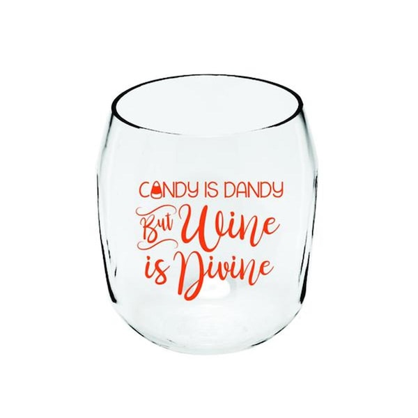 Zees Creations Candy is Dandy Ever Drinkware Wine Tumbler - ED1001-CHW1