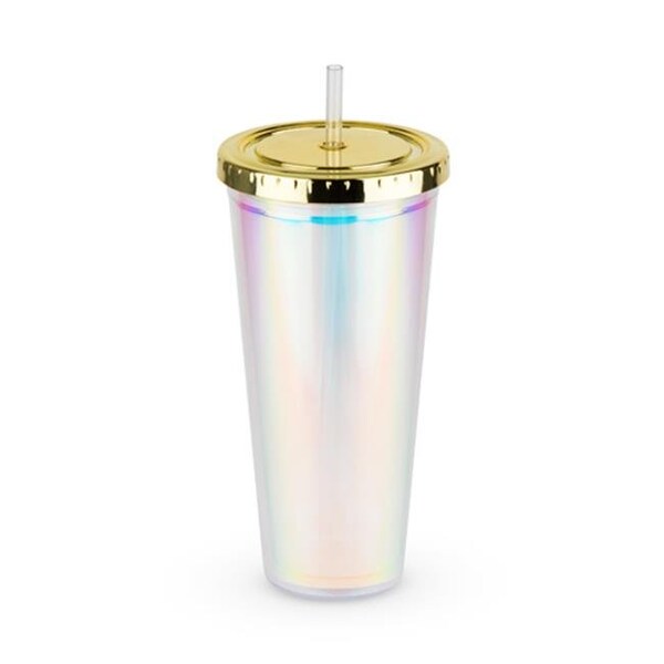 Blush Blush 6288 Iridescent Drink Tumbler; Assorted Color - 6288