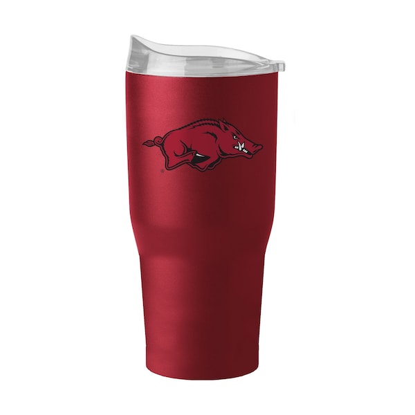 Logo Brands Arkansas 30oz Flipside Powder Coat Tumbler - 108-S30PT-34