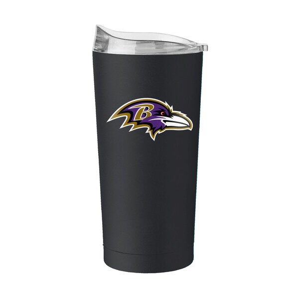 Logo Brands Baltimore Ravens 20oz Flipside Powder Coat Tumbler - 603-S20PT-34