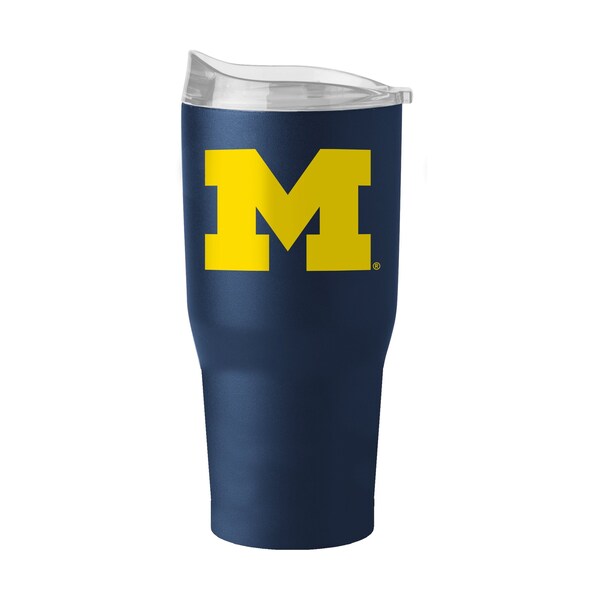 Logo Brands Michigan 30oz Flipside Powder Coat Tumbler - 171-S30PT-34