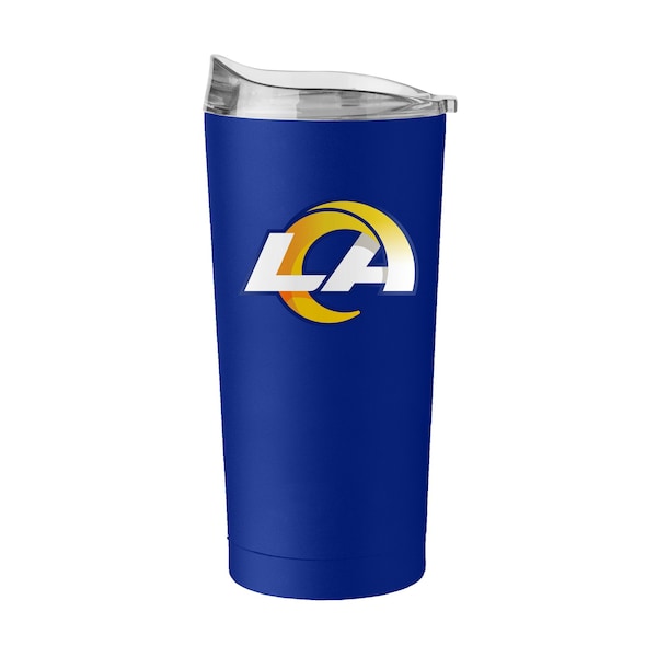 Logo Brands LA Rams 20oz Flipside Powder Coat Tumbler - 629-S20PT-34