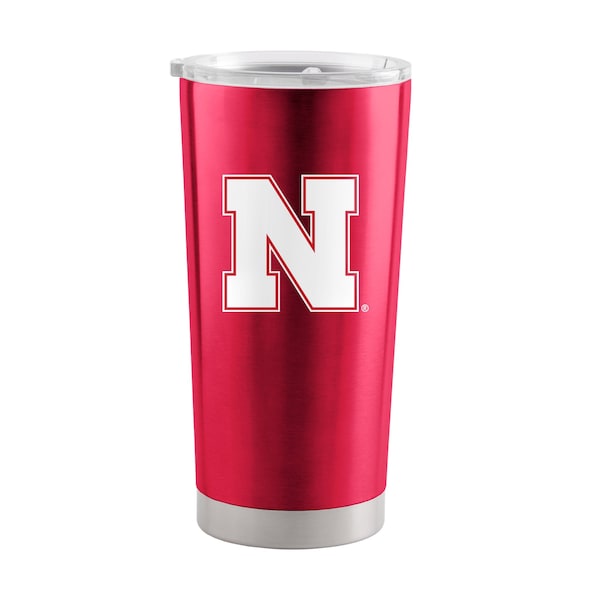 Logo Brands Nebraska 20oz Gameday Stainless Steel Tumbler - 182-S20T-1