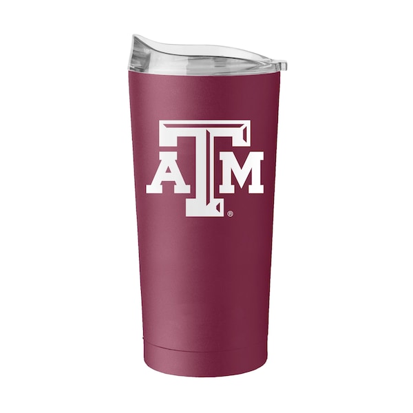 Logo Brands Texas A&M 20oz Flipside Powder Coat Tumbler - 219-S20PT-34
