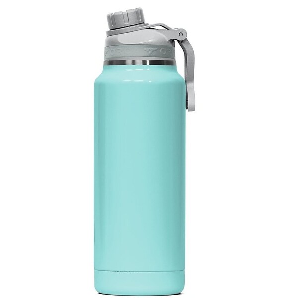Orca Hydra Series Bottle, 34 oz Capacity, 188 Stainless SteelCopper, Seafoam, PowderCoated - ORCHYD34SF/SF/GY