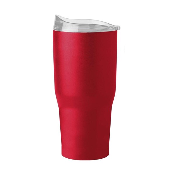 Moment-In-Time 30 oz Plain Red Powder Coat Tumbler - MO3042321