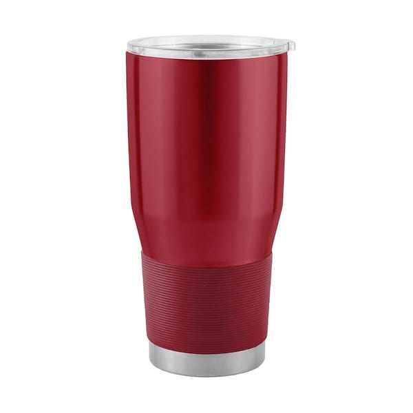 Moment-In-Time 30 oz Plain Garnet Stainless Tumbler - MO3036334