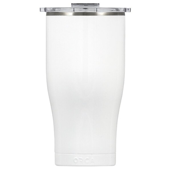 Orca Chaser Series Tumbler, 27 oz, Stainless Steel, Pearl - ORCCHA27PE/CL