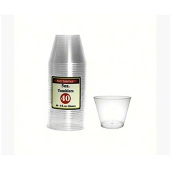 Northwest Enterprises North West Enterprises NWEN540 40 Tumblers; Clear - 5 oz - NWEN540