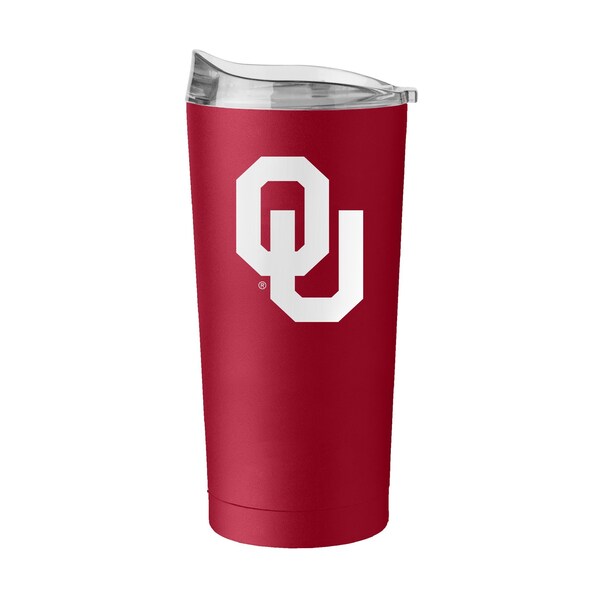 Logo Brands Oklahoma 20oz Flipside Powder Coat Tumbler - 192-S20PT-34
